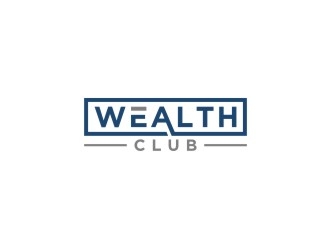 Wealth Club logo design by case