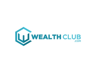 Wealth Club logo design by Fear