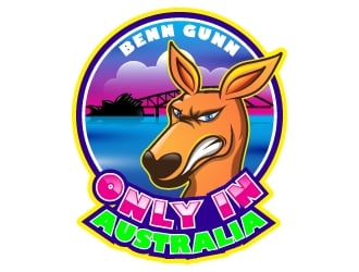 Only In Australia logo design by uttam