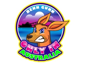 Only In Australia logo design by uttam