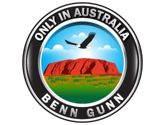 Only In Australia logo design by uttam