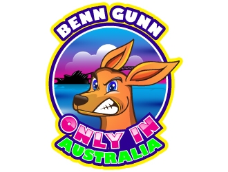 Only In Australia logo design by uttam