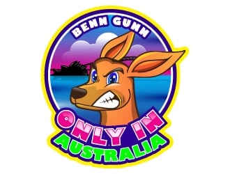 Only In Australia logo design by uttam