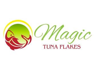 MAGIC TUNA FLAKES logo design by Dawnxisoul393