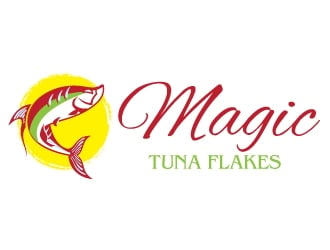 MAGIC TUNA FLAKES logo design by Dawnxisoul393