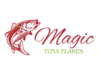 MAGIC TUNA FLAKES logo design by Dawnxisoul393