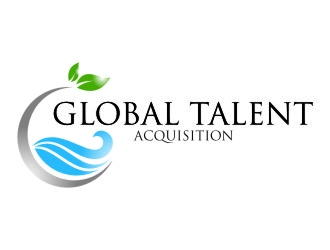 Global Talent Acquisition logo design by jetzu