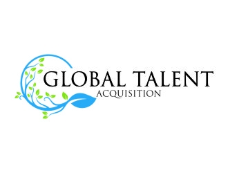 Global Talent Acquisition logo design by jetzu