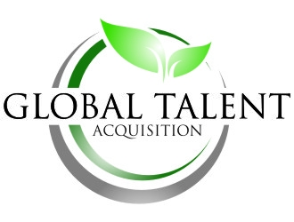 Global Talent Acquisition logo design by jetzu