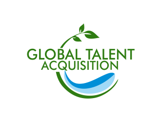 Global Talent Acquisition logo design by Greenlight