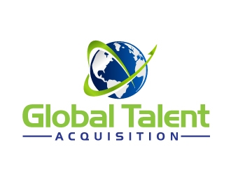 Global Talent Acquisition logo design by Dawnxisoul393