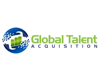 Global Talent Acquisition logo design by Dawnxisoul393