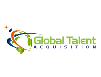 Global Talent Acquisition logo design by Dawnxisoul393