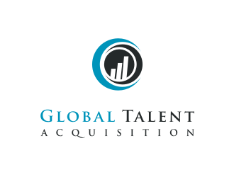 Global Talent Acquisition logo design by superiors