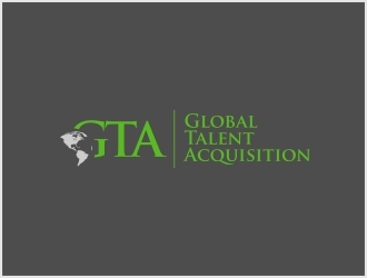 Global Talent Acquisition logo design by fortunato