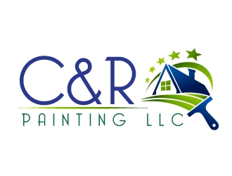 C&R Painting LLC logo design by Dawnxisoul393