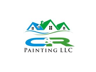 C&R Painting LLC logo design by hallim