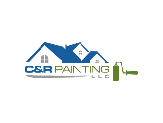 C&R Painting LLC logo design by RIANW