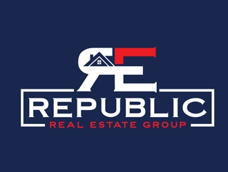 Republic Real Estate Group logo design by DreamLogoDesign