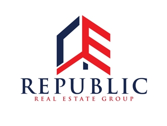 Republic Real Estate Group logo design by DreamLogoDesign