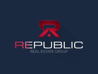 Republic Real Estate Group logo design by DreamLogoDesign