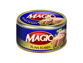 MAGIC TUNA FLAKES logo design by jaize