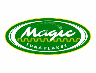 MAGIC TUNA FLAKES logo design by mutafailan