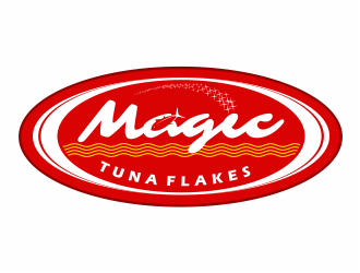 MAGIC TUNA FLAKES logo design by mutafailan