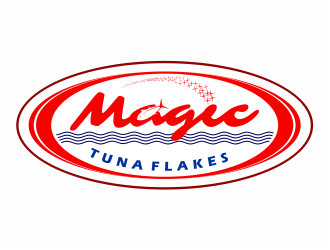 MAGIC TUNA FLAKES logo design by mutafailan