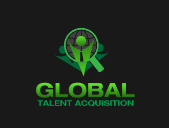 Global Talent Acquisition logo design by tec343