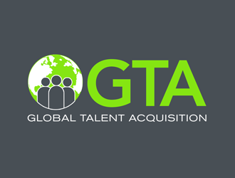 Global Talent Acquisition logo design by kunejo