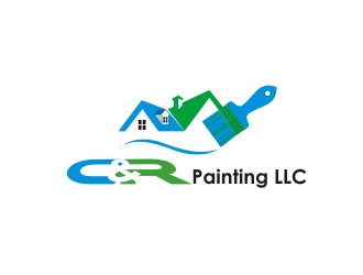 C&R Painting LLC logo design by hallim