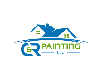 C&R Painting LLC logo design by serprimero