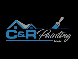 C&R Painting LLC logo design by daywalker