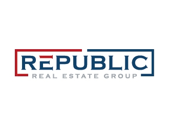 Republic Real Estate Group logo design by WakSunari