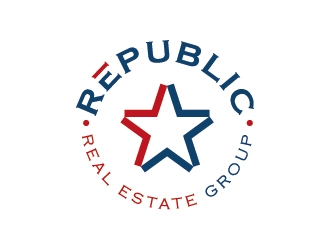 Republic Real Estate Group logo design by WakSunari