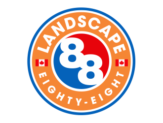 LANDSCAPE EIGHTY-EIGHT logo design by Girly