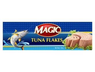 MAGIC TUNA FLAKES logo design by jaize