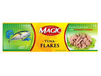 MAGIC TUNA FLAKES logo design by justsai