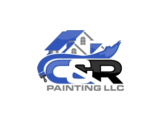 C&R Painting LLC logo design by MarkindDesign