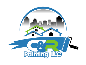 C&R Painting LLC Logo Design - 48hourslogo