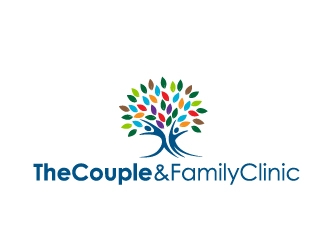 The Couple and Family Clinic logo design by Marianne