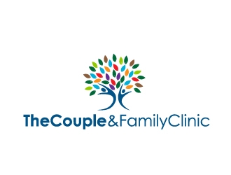 The Couple and Family Clinic logo design by Marianne