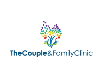 The Couple and Family Clinic logo design by Marianne