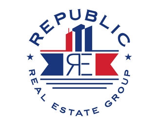 Republic Real Estate Group logo design by DreamLogoDesign