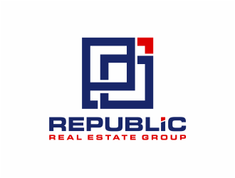 Republic Real Estate Group logo design by mutafailan