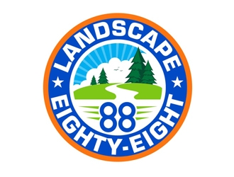 LANDSCAPE EIGHTY-EIGHT logo design by DreamLogoDesign