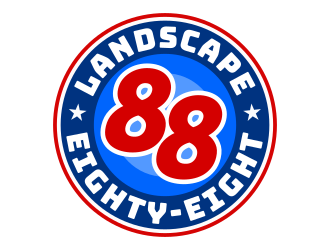 LANDSCAPE EIGHTY-EIGHT logo design by Dakon