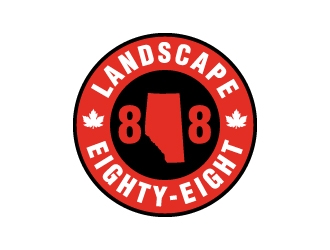 LANDSCAPE EIGHTY-EIGHT logo design by ingenious007