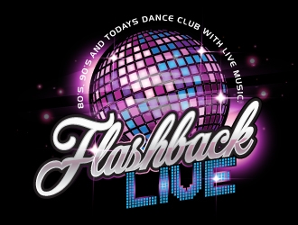 Flashback Live  logo design by Godvibes